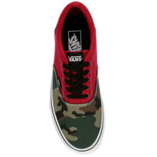 Vans shoes - VANS Doheny - Doheny - VN0A3MTF0SP - Mixed Camo/Chili Pepper/White (UPC: 192825773860) 3