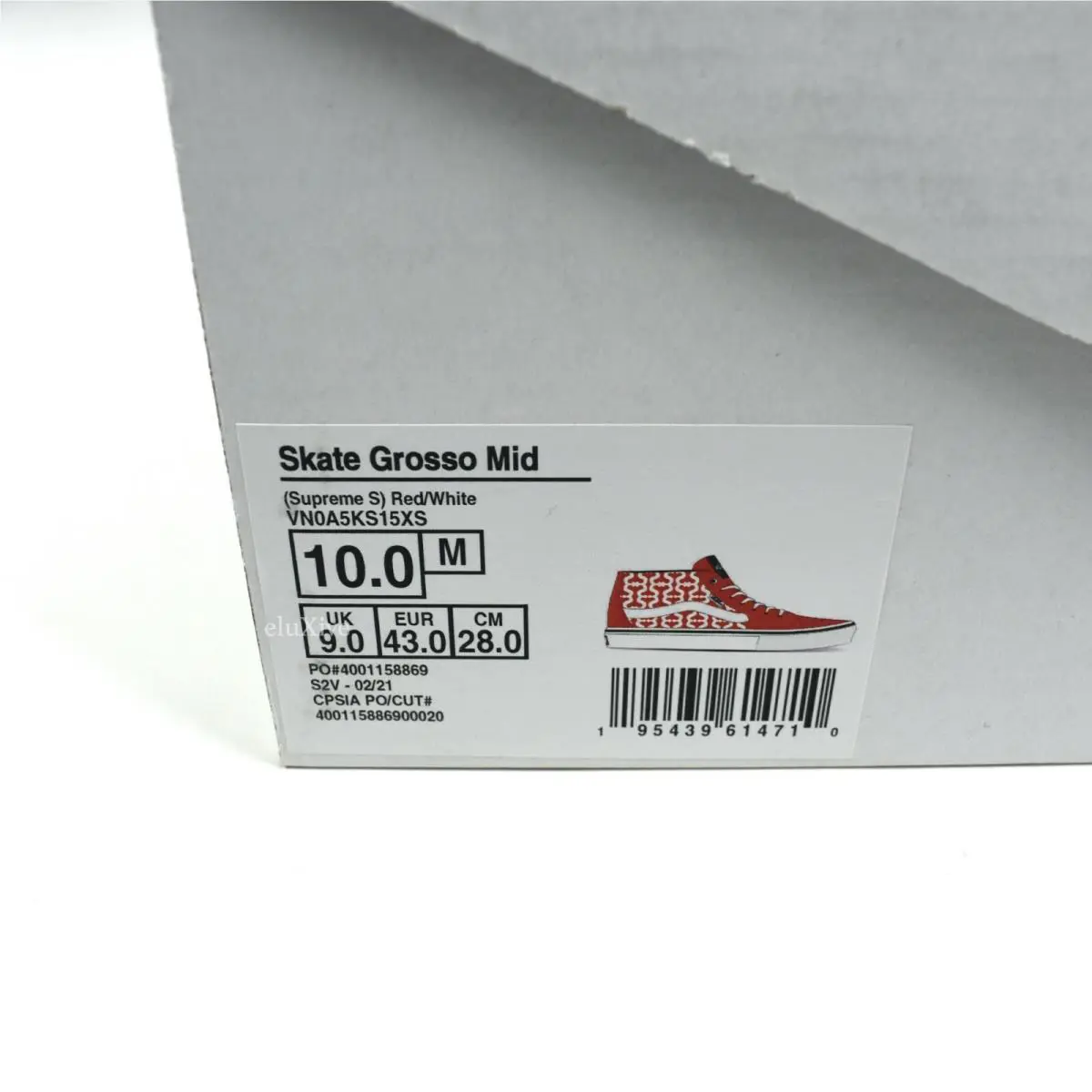 Vans shoes - VANS Skate Mid - Skate Mid - Red 9
