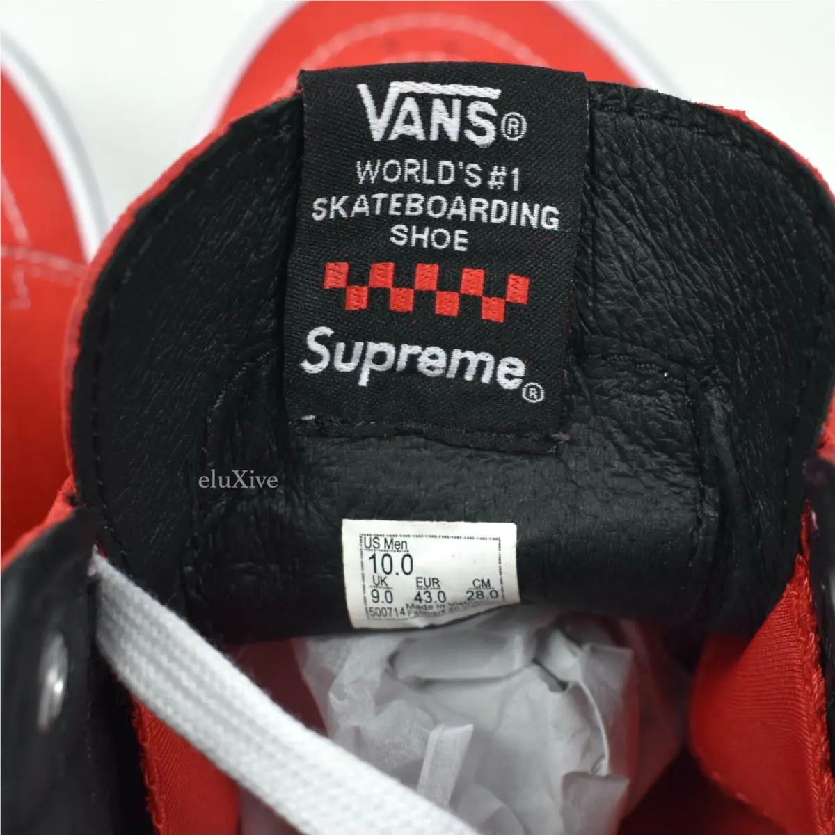 Vans shoes - VANS Skate Mid - Skate Mid - Red 7