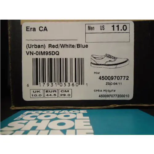 Vans shoes - Vans Era CA - Era - VN-0IM95DQ - Multicolor 6