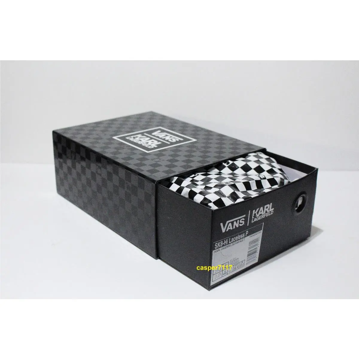 Vans shoes - Black/True White 7