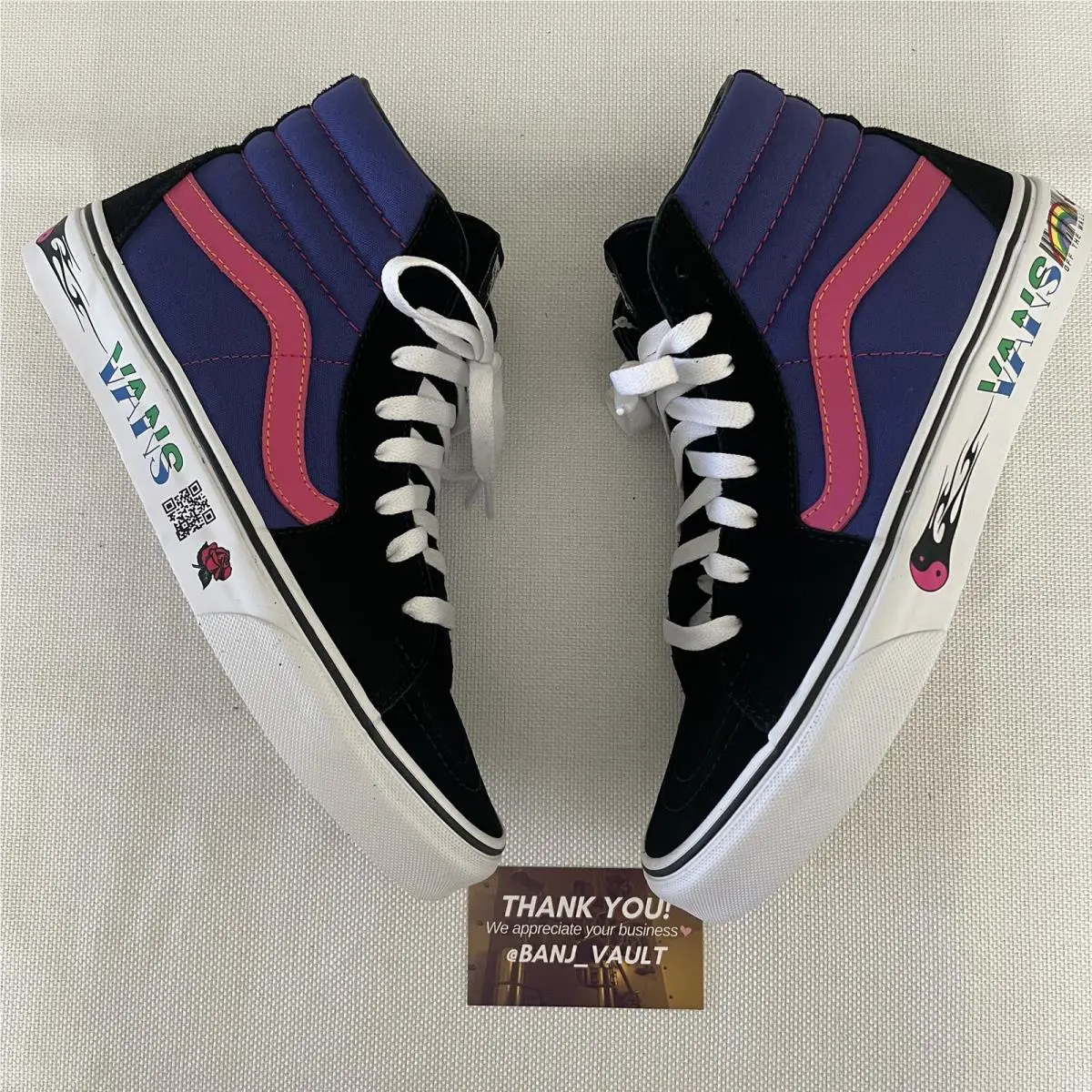 Vans shoes - VANS Sk8-Hi - Pink 1