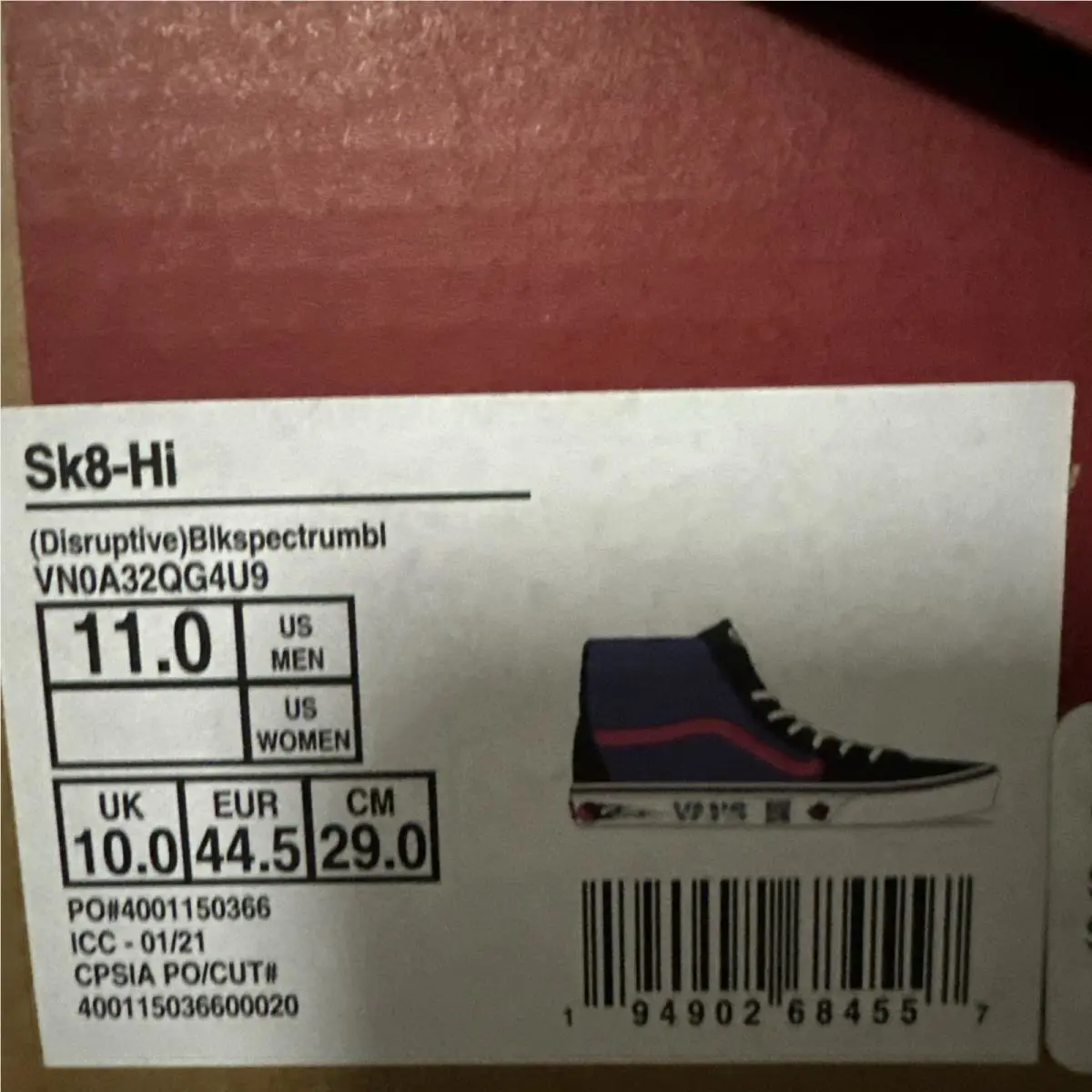 Vans shoes - VANS Sk8-Hi - Pink 5