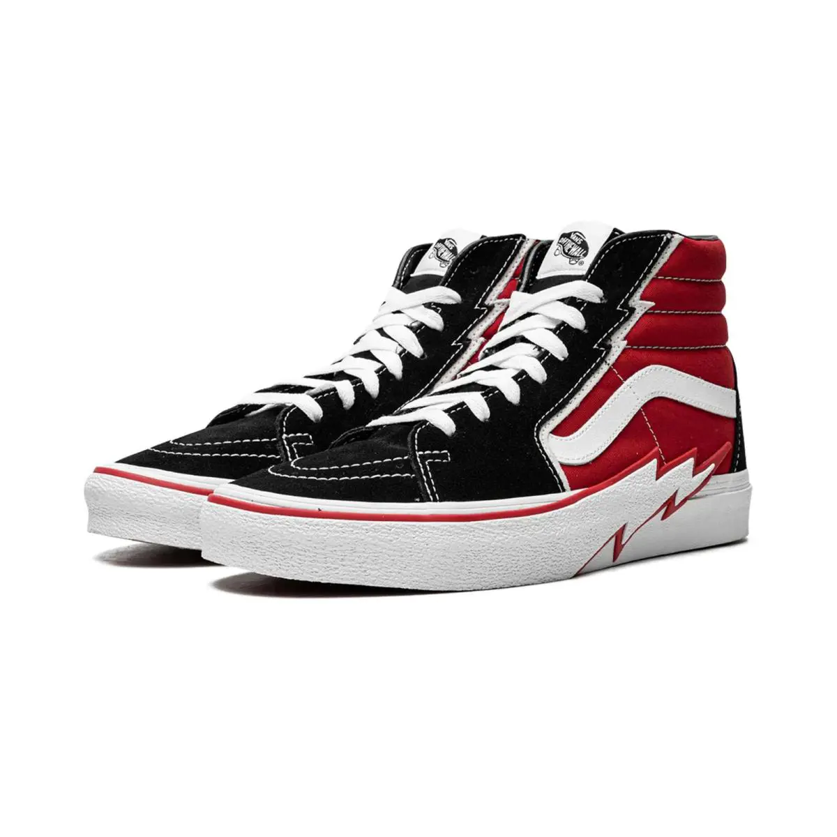 Vans shoes - RED/BLACK/WHITE LIGHTNING 1