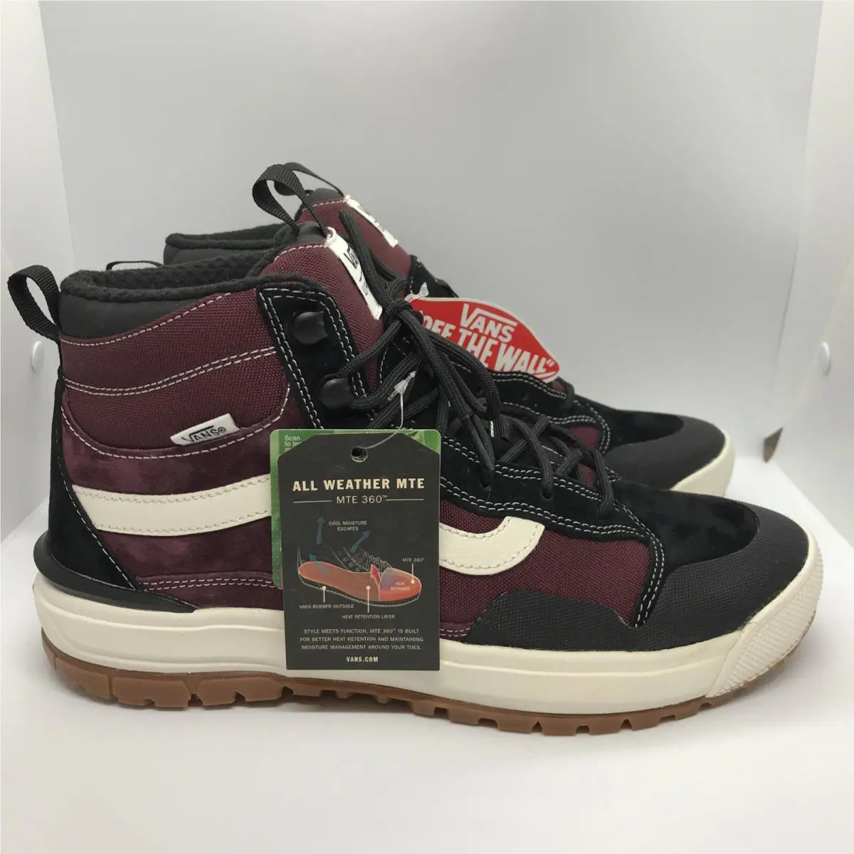 Vans shoes - VANS UltraRange - UltraRange - Port Royale - Maroon / Black / White / Gum (UPC: 0192827742314) 0