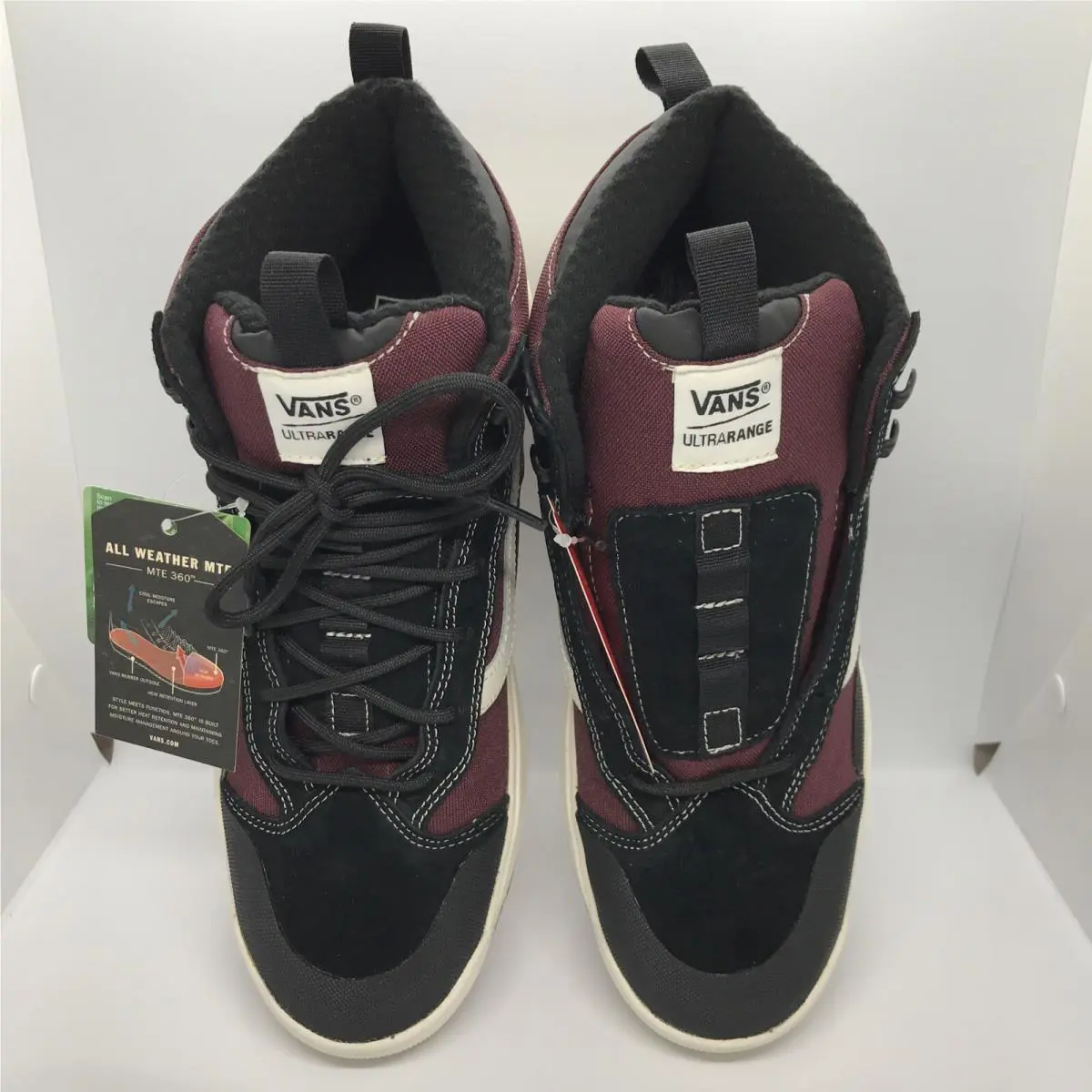 Vans shoes - VANS UltraRange - UltraRange - Port Royale - Maroon / Black / White / Gum (UPC: 0192827742314) 2