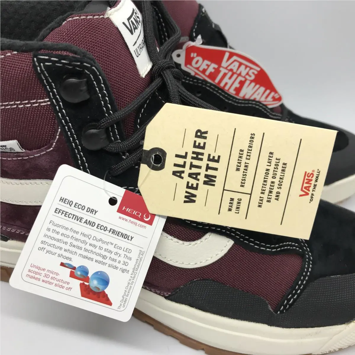 Vans shoes - VANS UltraRange - UltraRange - Port Royale - Maroon / Black / White / Gum (UPC: 0192827742314) 5