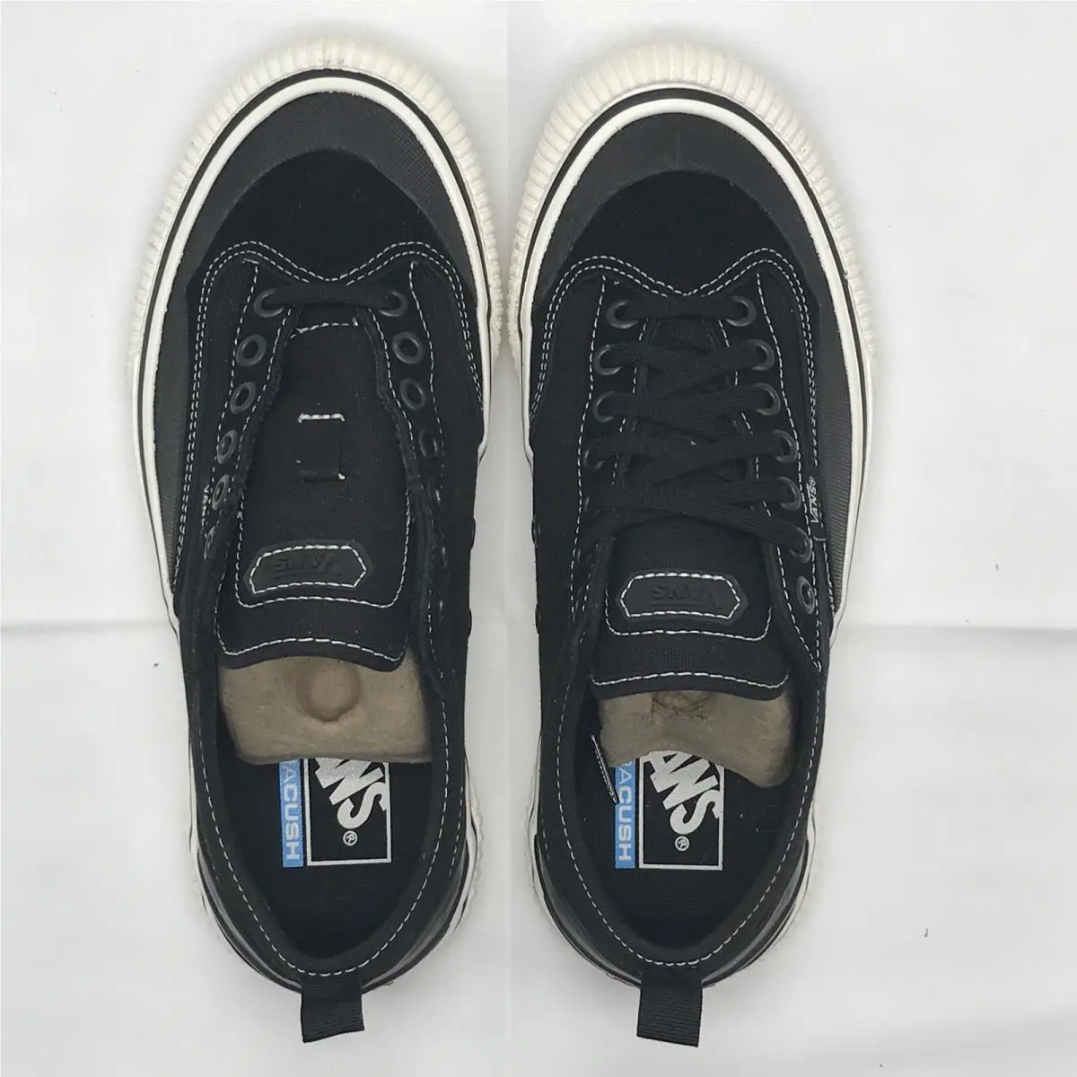 Vans shoes - VANS Deconstruct Sf - Deconstruct - VN0A4BTLVQE - Black / White (UPC: 0772204411561) 2