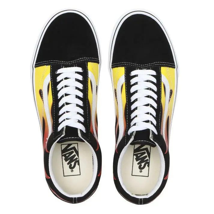 Vans shoes - VANS Old Skool - Old Skool - BLACK FLAME 0