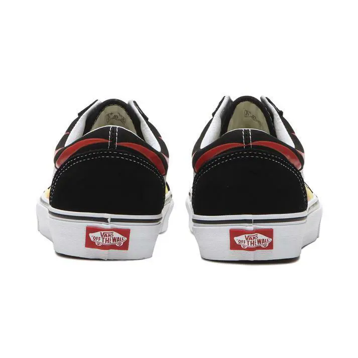 Vans shoes - VANS Old Skool - Old Skool - BLACK FLAME 1