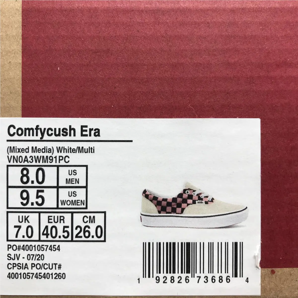 Vans shoes - VANS Sk8 Low Reissue - Low Reissue - VN0A4UWI1X0 - Marshmallow - White / Black (UPC: 0192827734197) 6