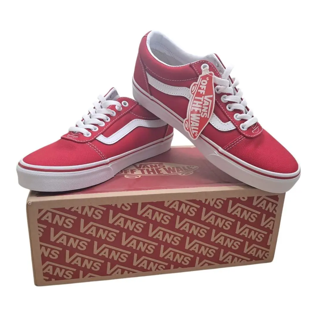 Vans shoes - VANS Ward - Ward - VN0A38DMOLM - Red/White (UPC: 192825105937) 6