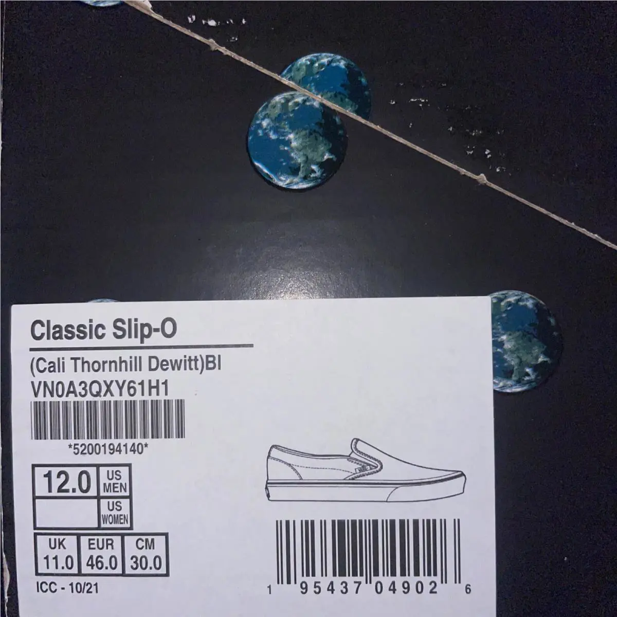 Vans shoes - VANS - Blue Crisis Actor 9