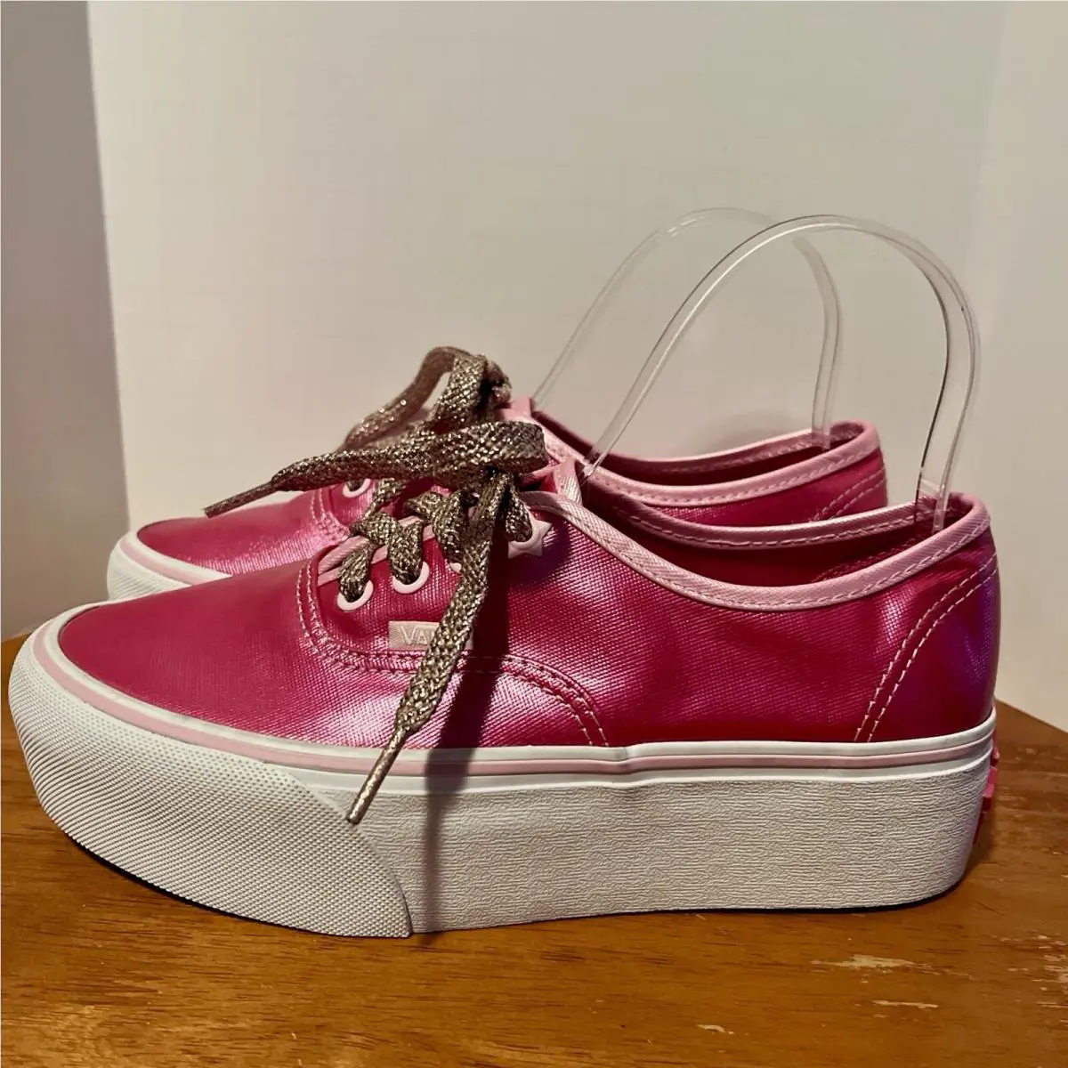 Vans shoes - VANS Authentic Stackform Barbie - Authentic Stackform Barbie - VN0A5KXXPNK - Pink 0