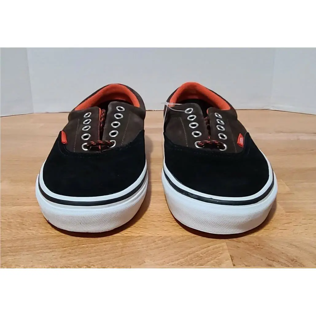 Vans shoes - Vans Era Classic - Era Classic - VN-0QFK6EF - Black/Brown/Orange, Manufacturer: TurkshCff/SpcyRng (UPC: 700054721714) 4