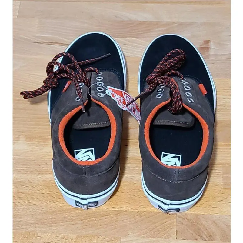 Vans shoes - Vans Era Classic - Era Classic - VN-0QFK6EF - Black/Brown/Orange, Manufacturer: TurkshCff/SpcyRng (UPC: 700054721714) 6