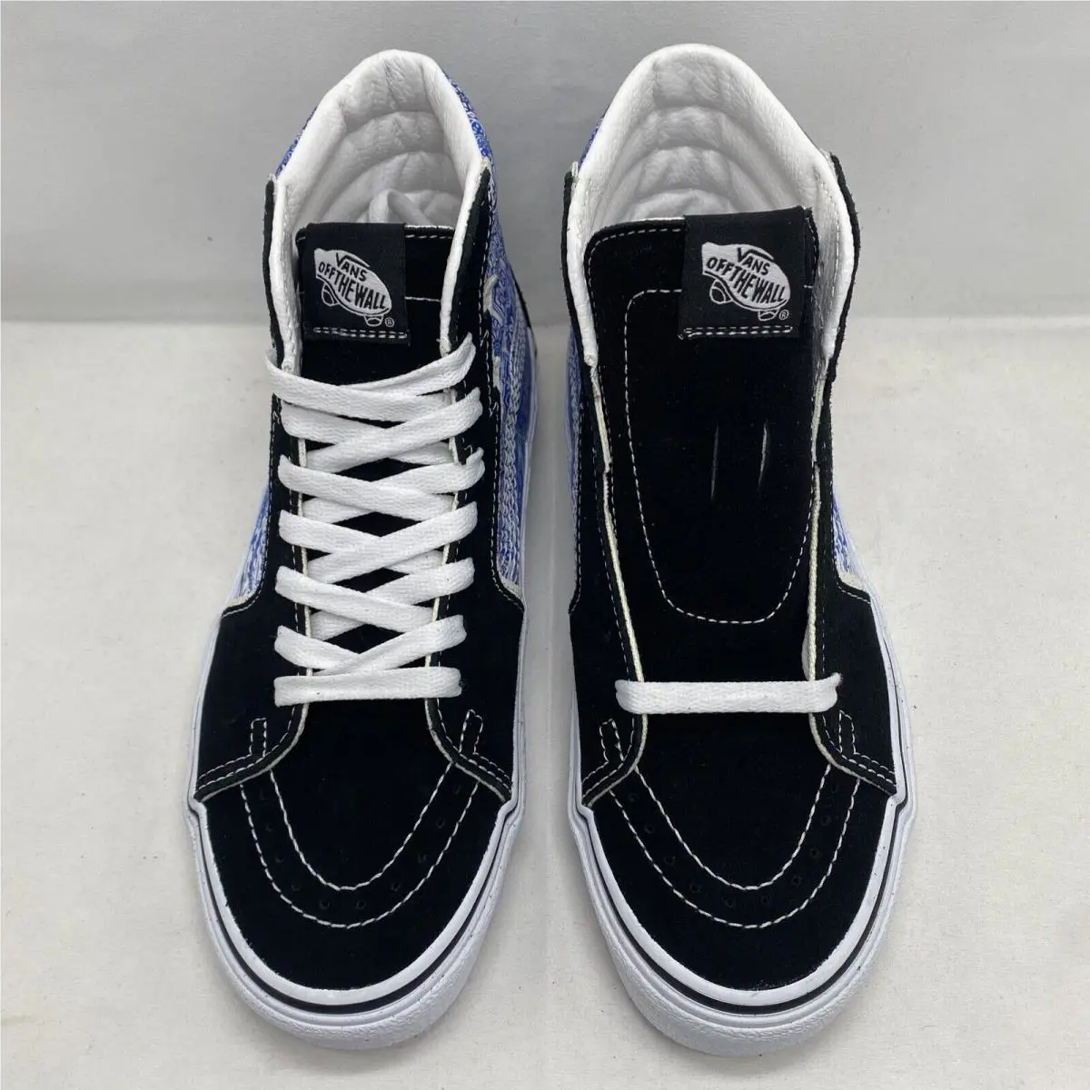 Vans shoes - VANS Sk8 Hi - Liquify Black Blue White (UPC: 0196244806192) 2