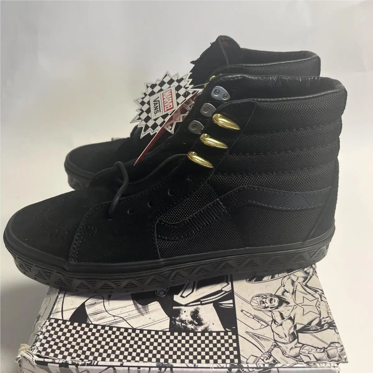 Vans shoes - VANS Sk8-Hi - VN0A38GEUBH - Black 0