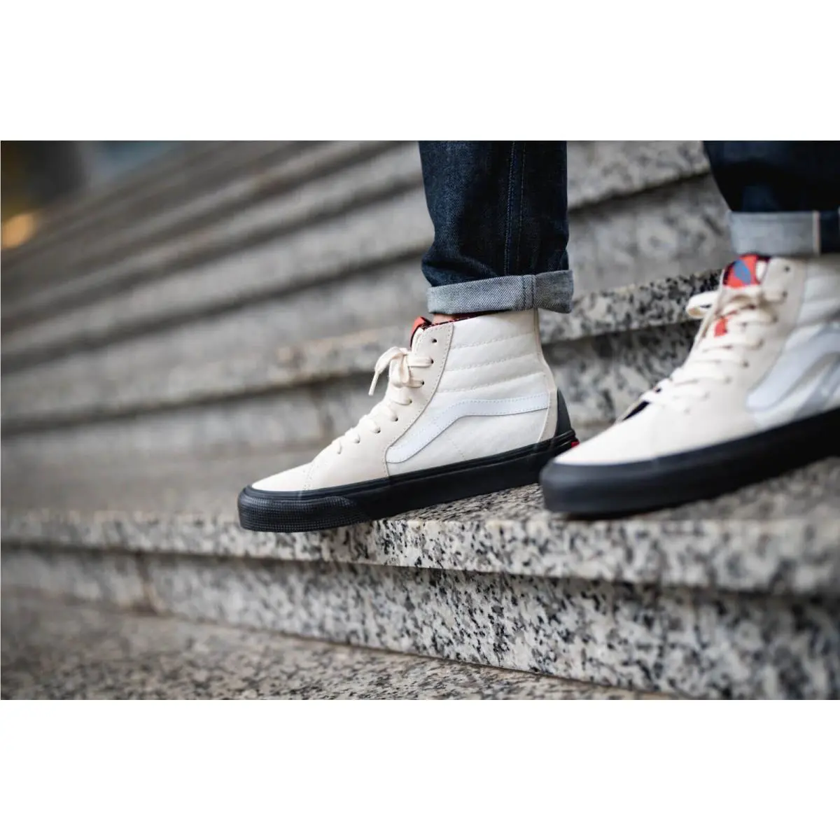Vans shoes - VANS Sk8-Hi - White 3