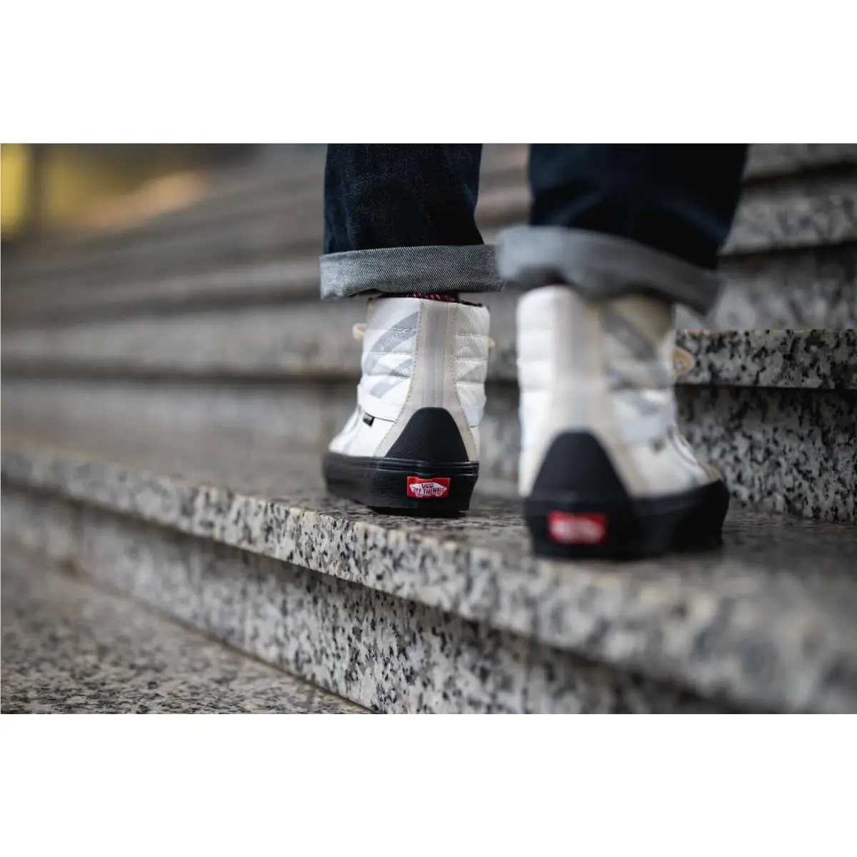 Vans shoes - VANS Sk8-Hi - White 5