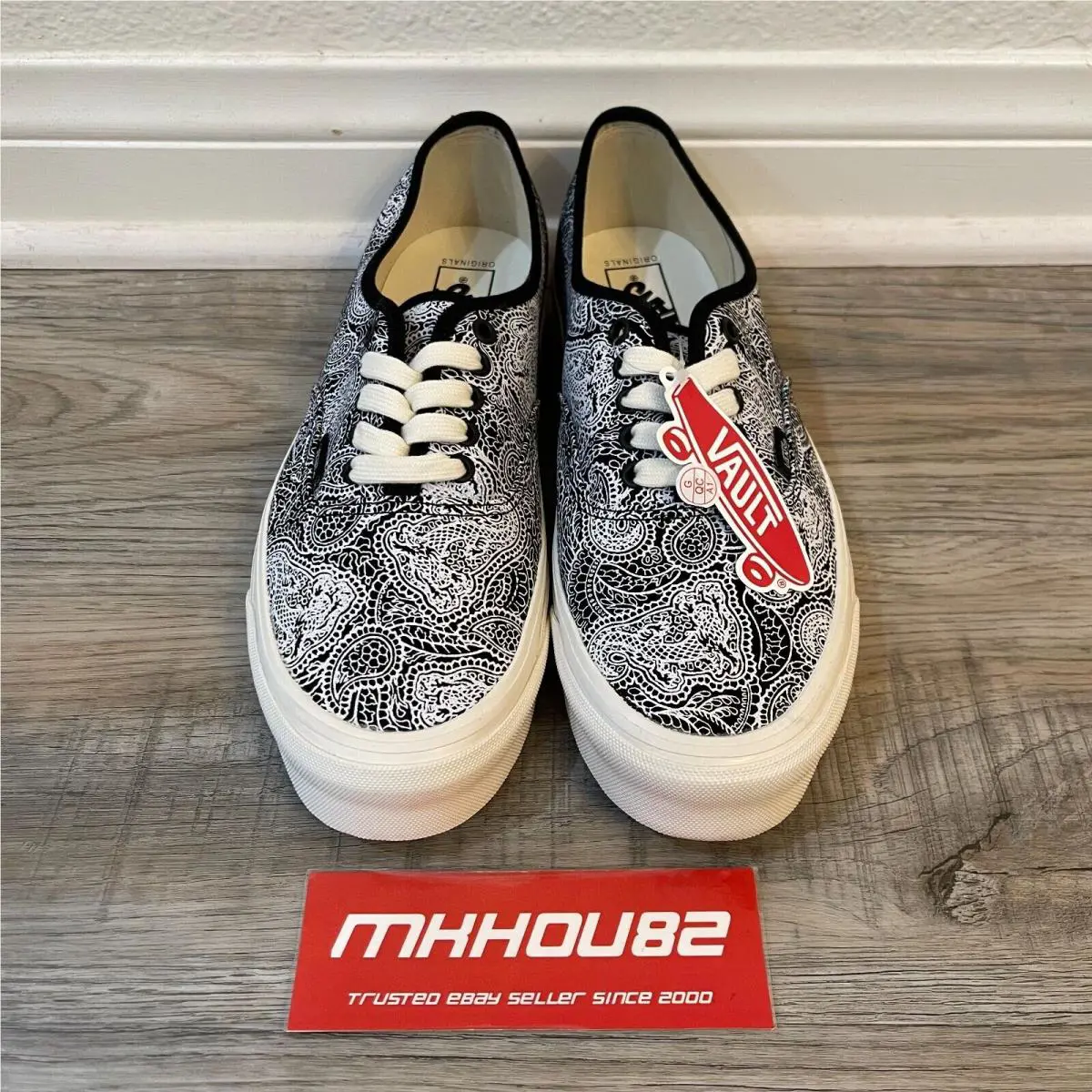 Vans shoes - VANS OG Authentic LX - Authentic - VN0A4BV9B4E - Black (UPC: 196013271282) 1
