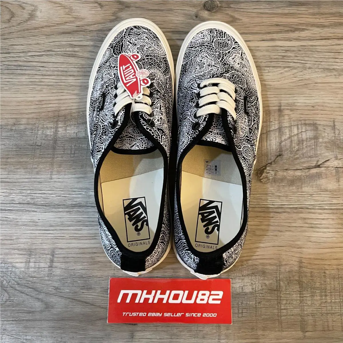 Vans shoes - VANS OG Authentic LX - Authentic - VN0A4BV9B4E - Black (UPC: 196013271282) 3