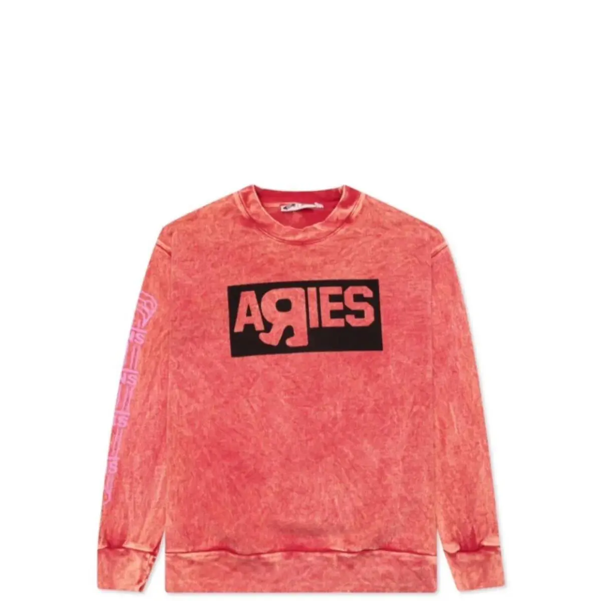 Vans Vault X Aries Women`s Crew Sweatshirt - Red Size Medium