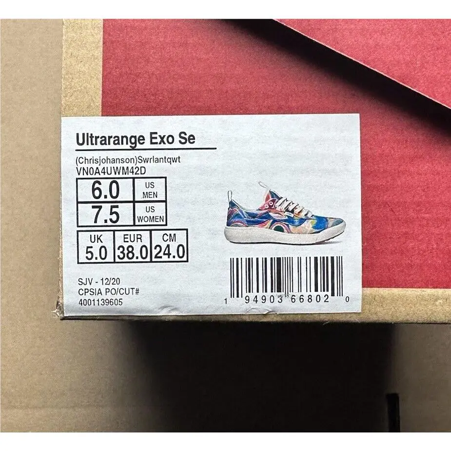 Vans shoes - VANS Off The Wall - Off The Wall - VN0A4UWMRUS - Multicolor (UPC: 196573456310) 6