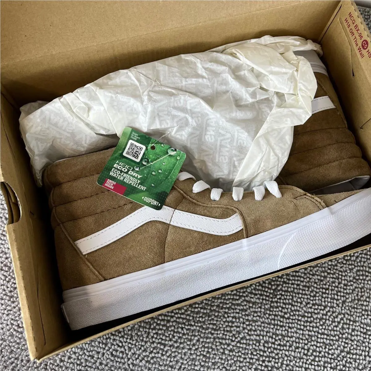 Vans shoes - VANS Sk8-Hi - Brown 0