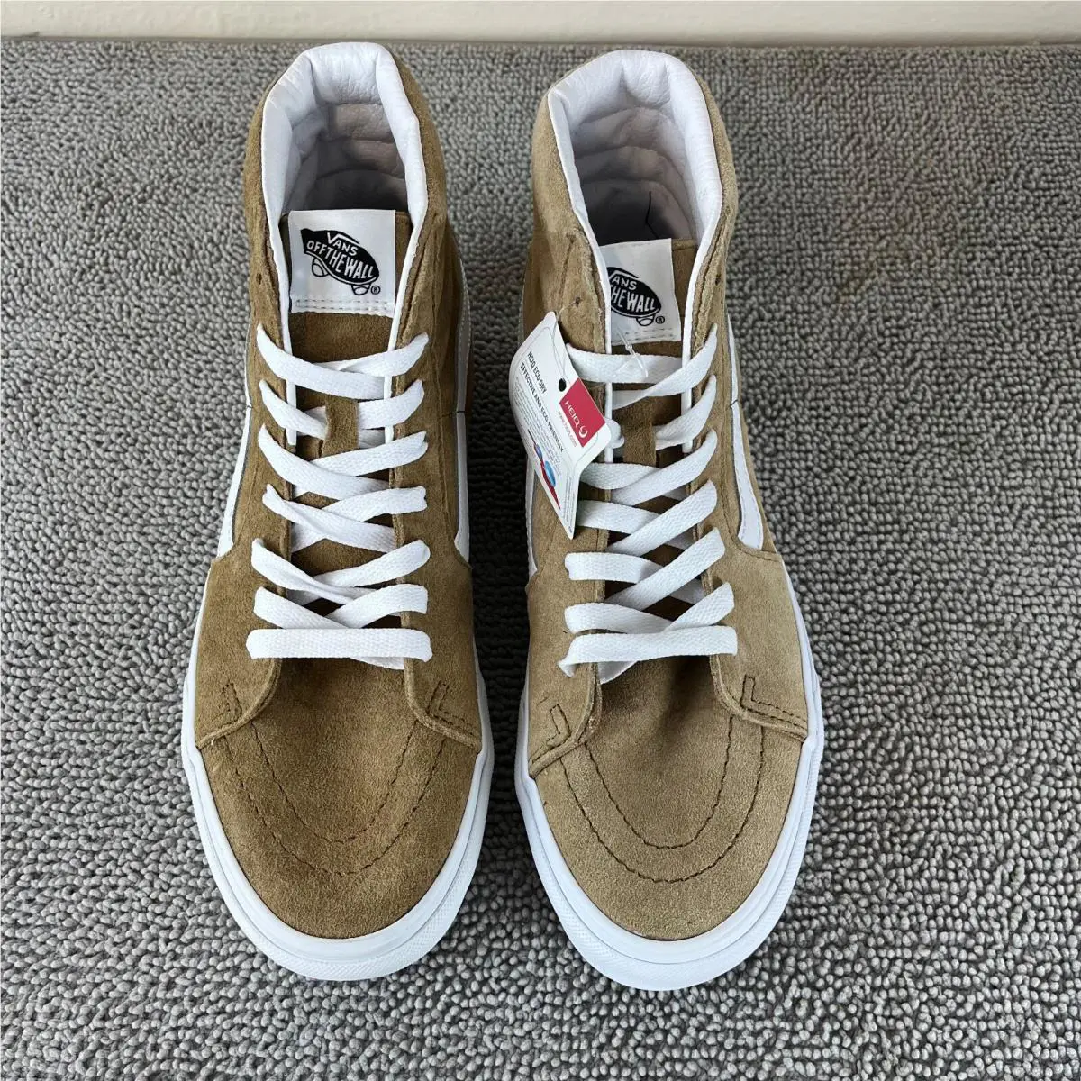 Vans shoes - VANS Sk8-Hi - Brown 1