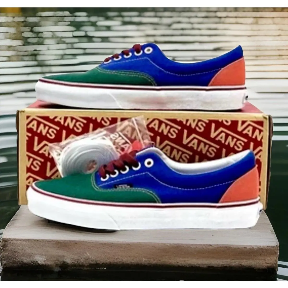 Vans shoes - VANS Era - Era - VN0A5JML448 - Green Blue (UPC: 0196570653354) 0