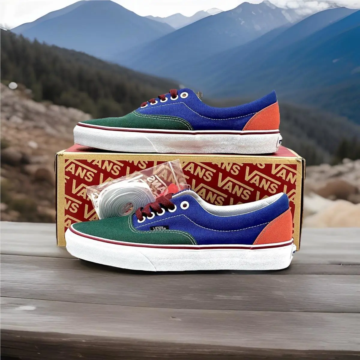 Vans shoes - VANS Era - Era - VN0A5JML448 - Green Blue (UPC: 0196570653354) 2