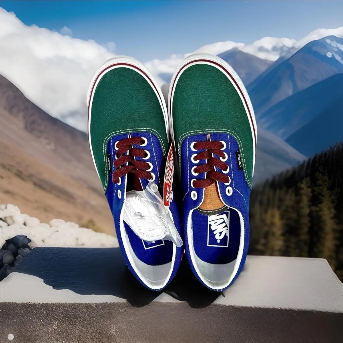 Vans shoes - VANS Era - Era - VN0A5JML448 - Green Blue (UPC: 0196570653354) 4