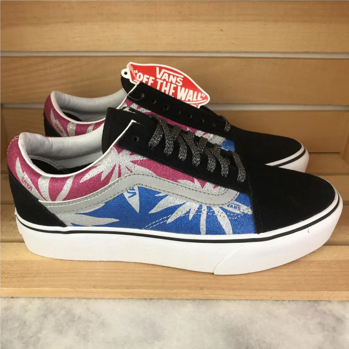 Vans shoes - VANS Old Skool Platform - Old Skool Platform - 0A3B3UTRC - Pink / Gray-Grey~Silver / White (UPC: 0680975207859) 0
