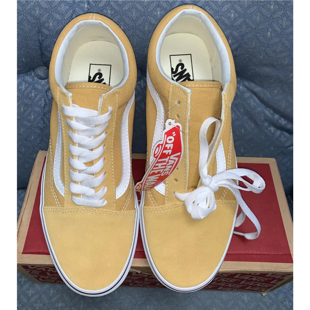 Vans shoes - OLD SKOOL - OLD SKOOL - Ochre 0