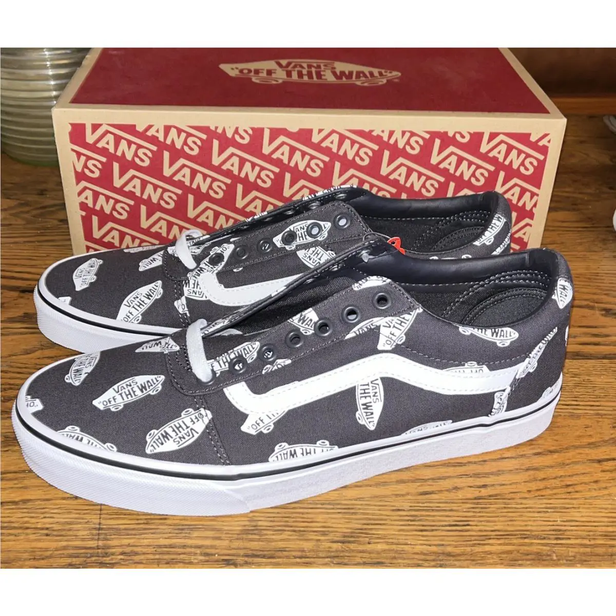 Vans shoes - VANS Ward - Ward - Obsidian(Grey)/White 1