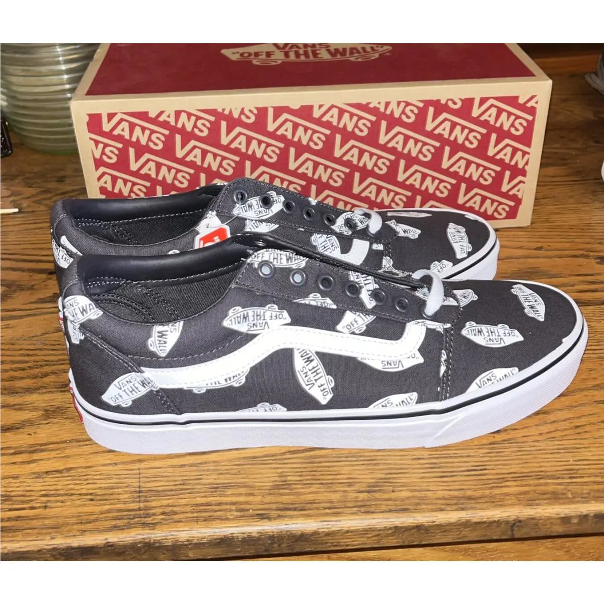 Vans shoes - VANS Ward - Ward - Obsidian(Grey)/White 2