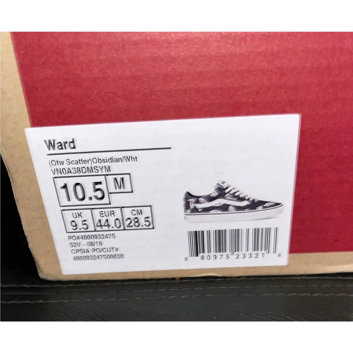 Vans shoes - VANS Ward - Ward - Obsidian(Grey)/White 7