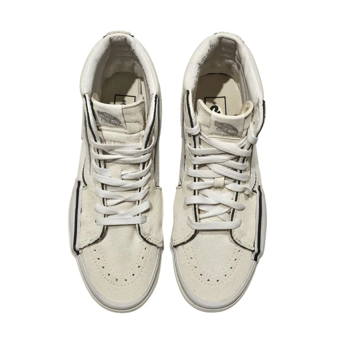 Vans shoes - VANS Sk8-Hi - VN0005UKQJM - White (UPC: 196571278594) 0