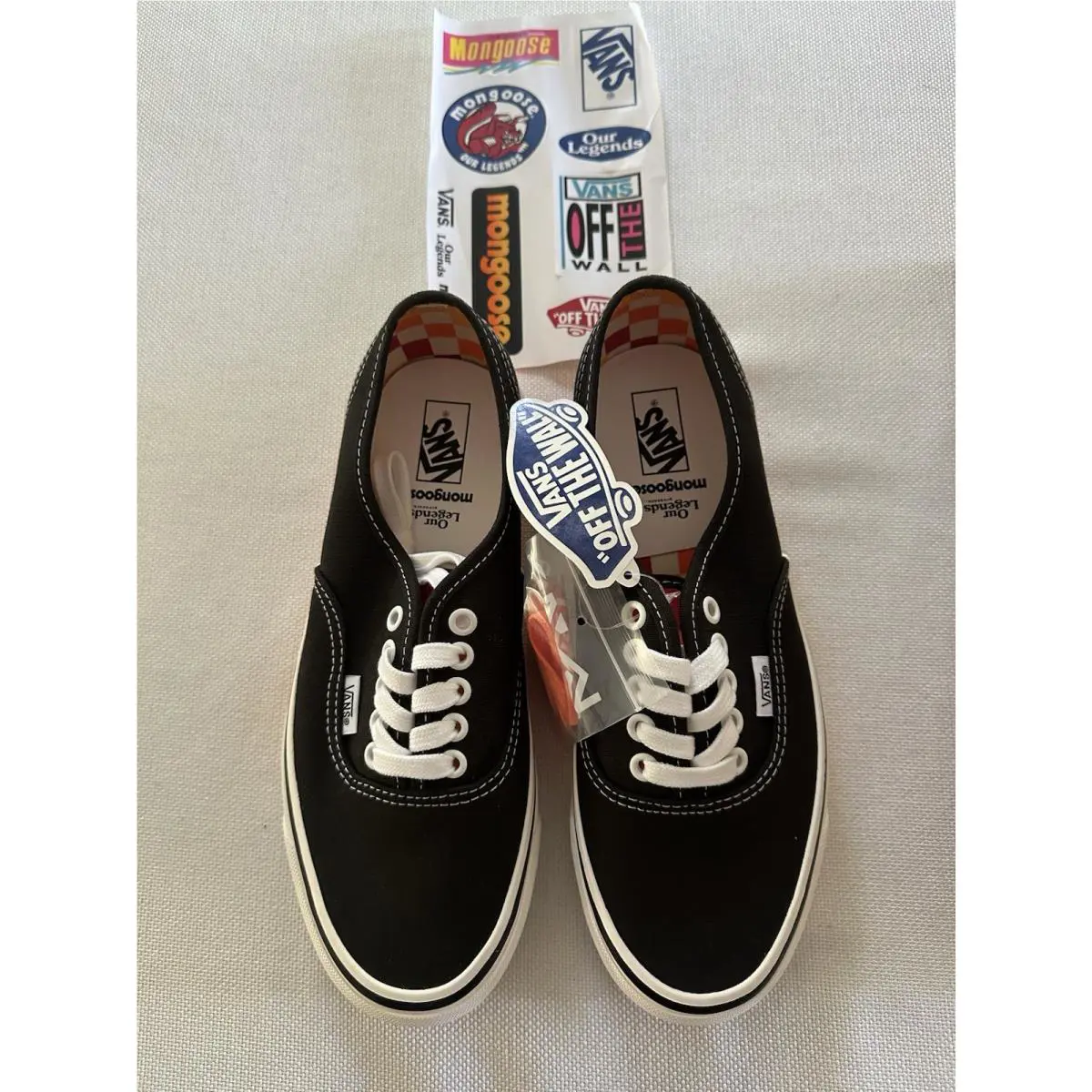 Vans shoes - vn0a4bvy-blk - vn0a4bvy-blk - Black-Orange 2