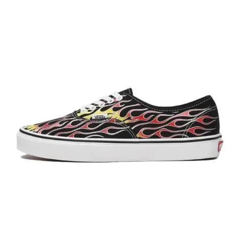 Vans shoes - FLAMES BLACK/RED/YELLOW 0