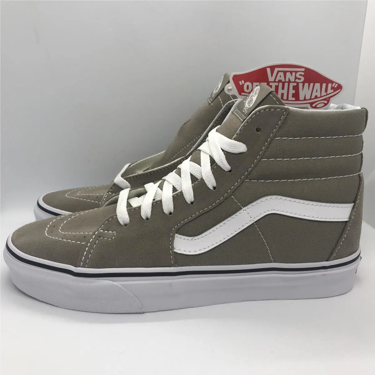 Vans shoes - VANS Sk8 Hi - Desert Taupe / True White (UPC: 0191932820290) 0