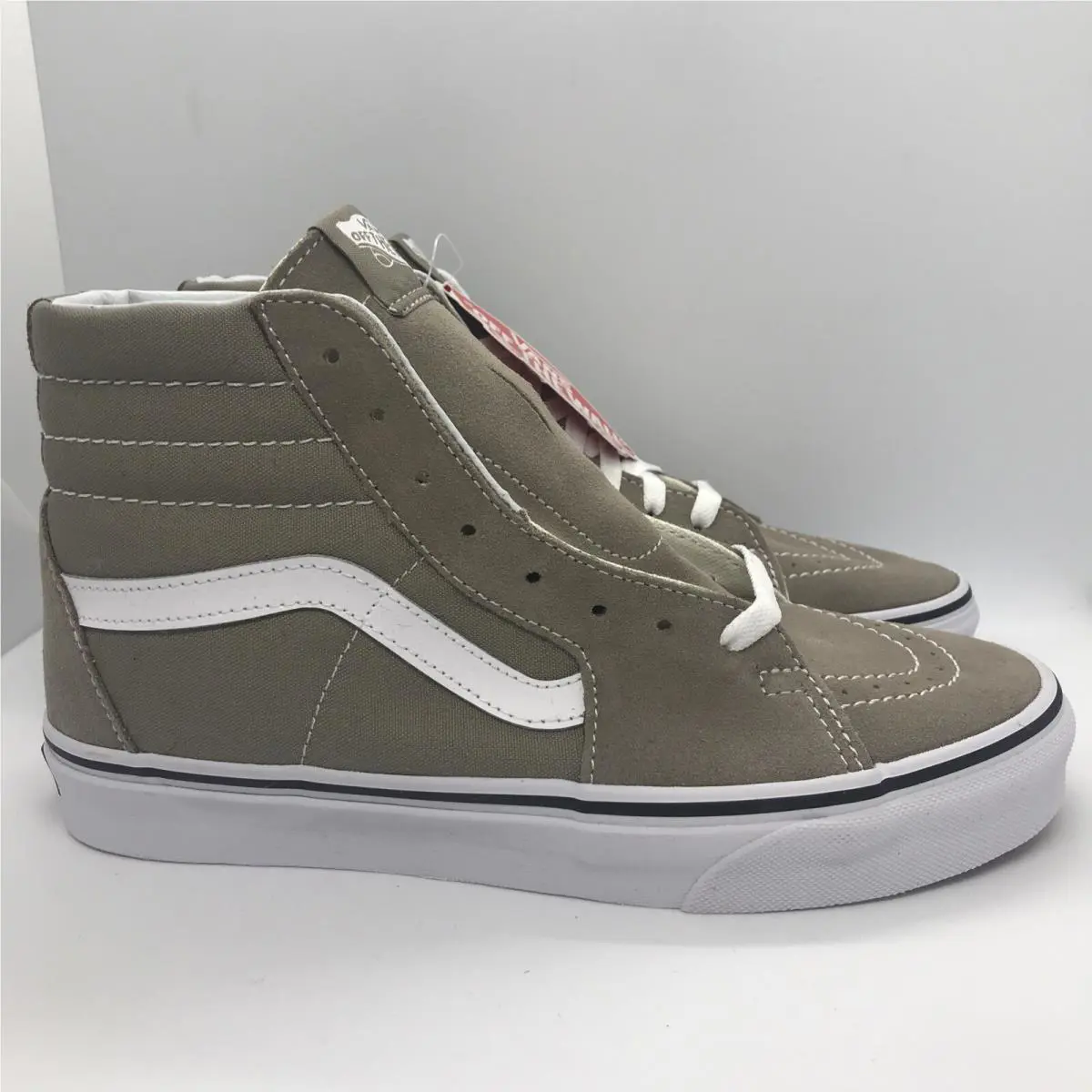 Vans shoes - VANS Sk8 Hi - Desert Taupe / True White (UPC: 0191932820290) 1