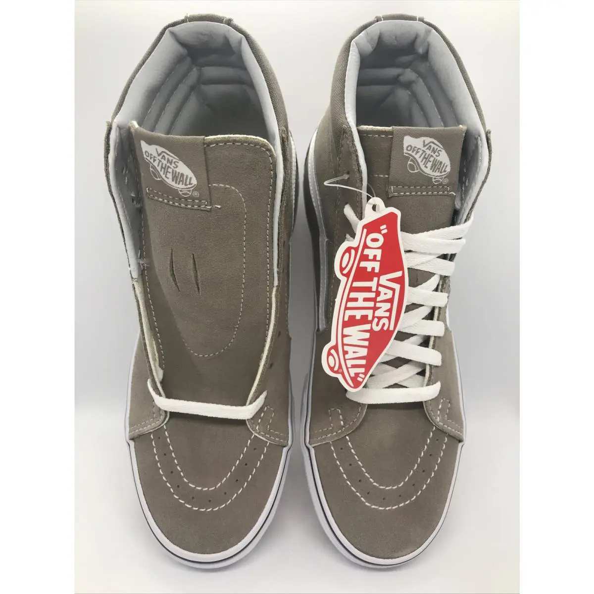 Vans shoes - VANS Sk8 Hi - Desert Taupe / True White (UPC: 0191932820290) 2