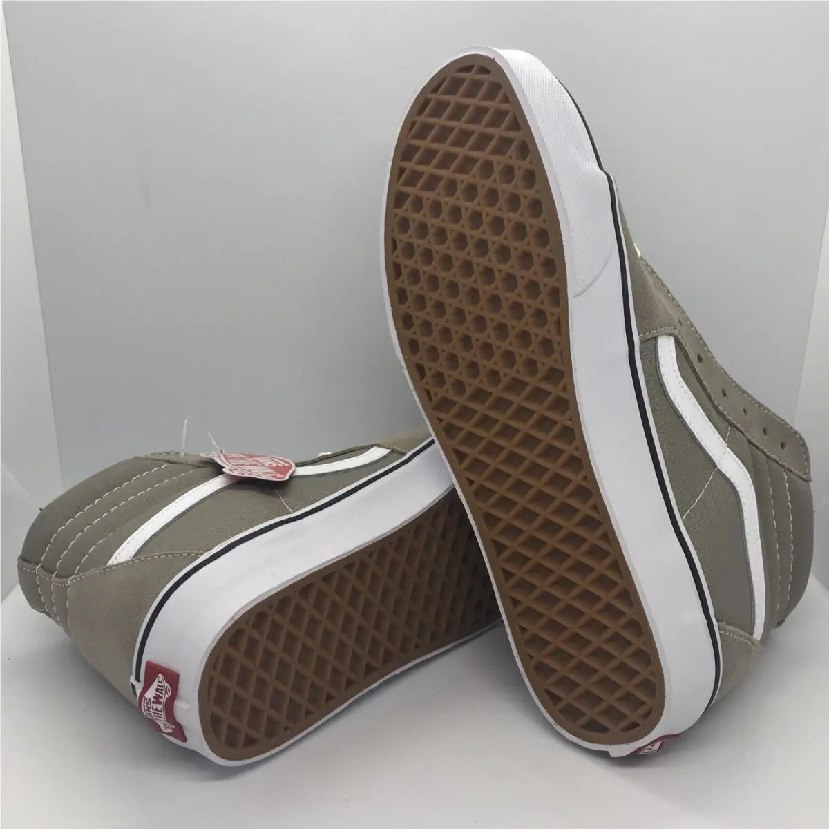 Vans shoes - VANS Sk8 Hi - Desert Taupe / True White (UPC: 0191932820290) 3