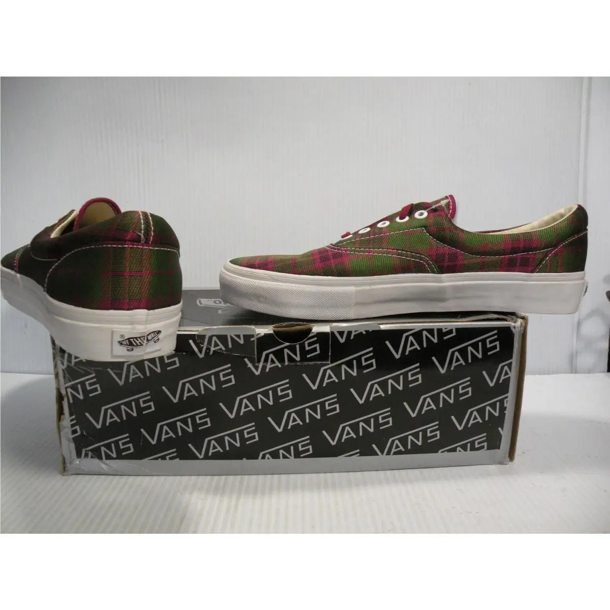 Vans shoes - (CRESPI) RHODODENDRON OLIVE/RED 1