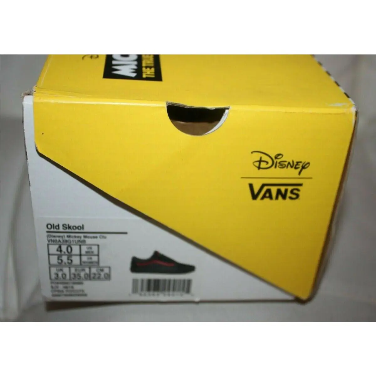 Vans shoes - VN0A38G1UNB - Disney Mickey Mouse Club - Black & Red, Manufacturer: Black/Red (UPC: 192363294155) 8