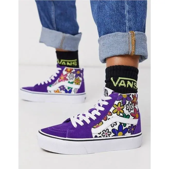 Vans shoes - Vans Sk8-Hi - Purple 0