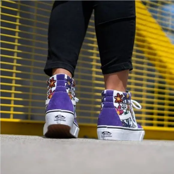 Vans shoes - Vans Sk8-Hi - Purple 2