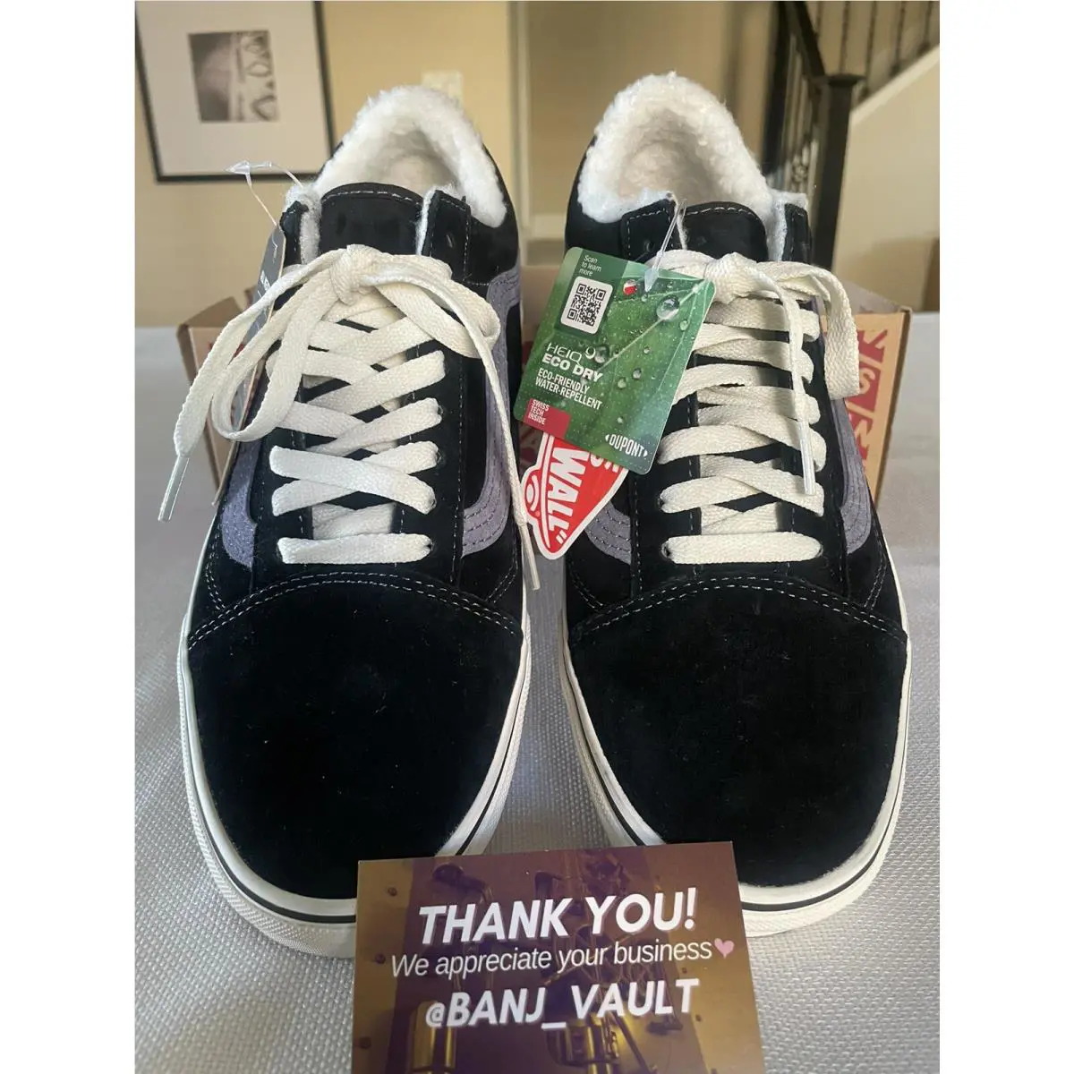 Vans shoes - VANS OLD Skool - OLD Skool - VN0A348FI2J - Black (UPC: 0194902242528) 4